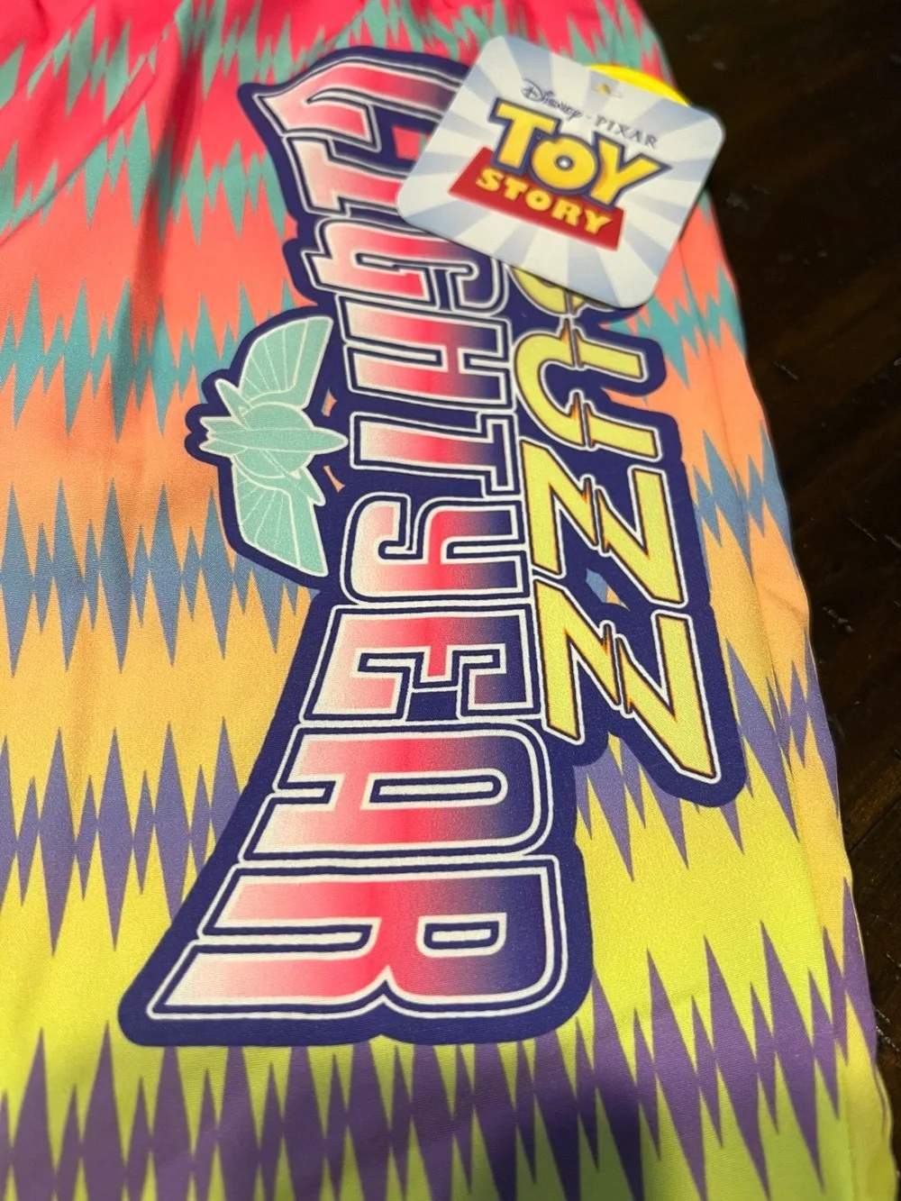Disney Pixar Buzz Lightyear Toy Story Boys Swim Trunks Shorts Size 8